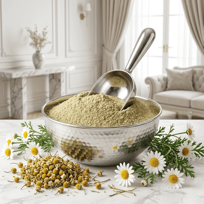 Chamomile Flower Powder (Matricaria chamomilla)